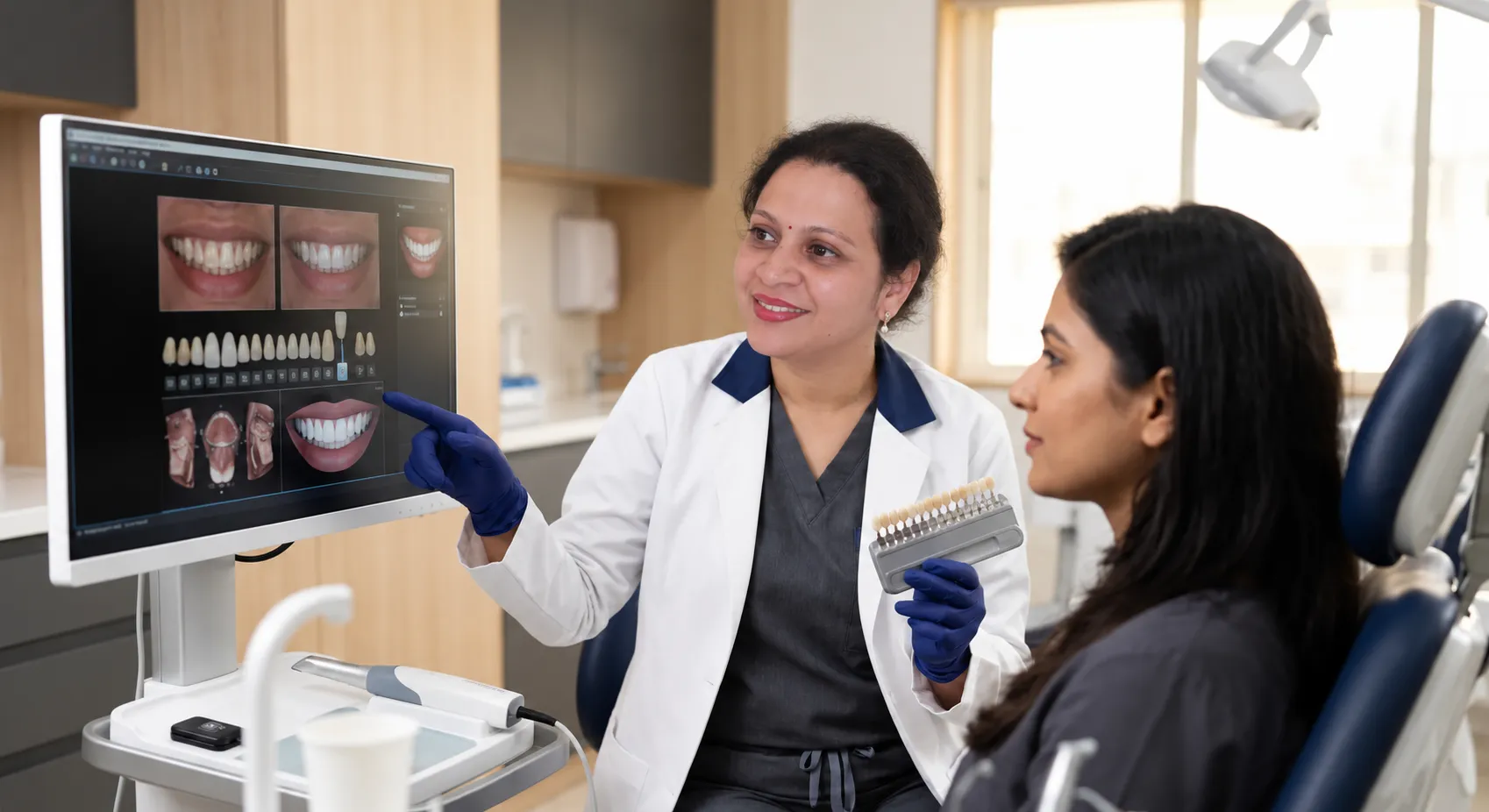 Cosmetic dental assessment